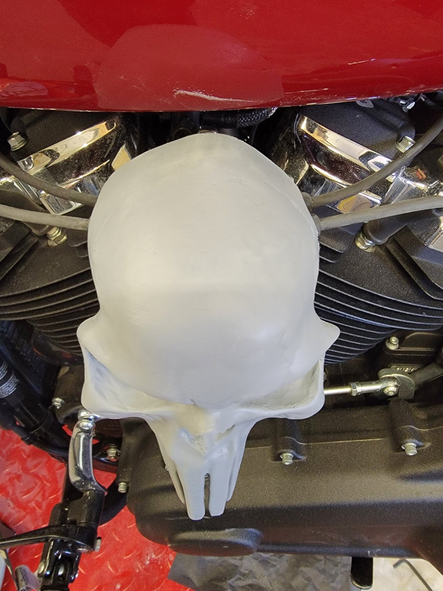 Punisher skull Coil Cover