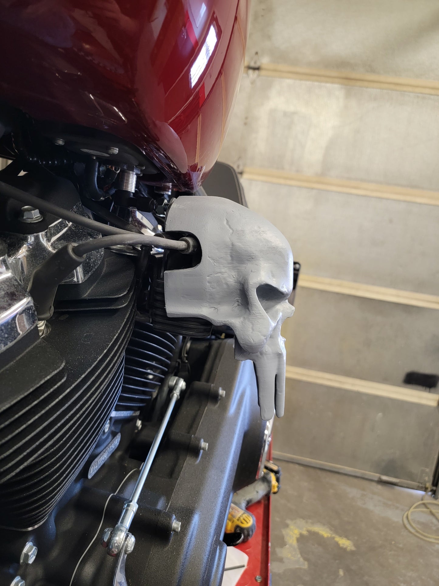 Punisher skull Coil Cover