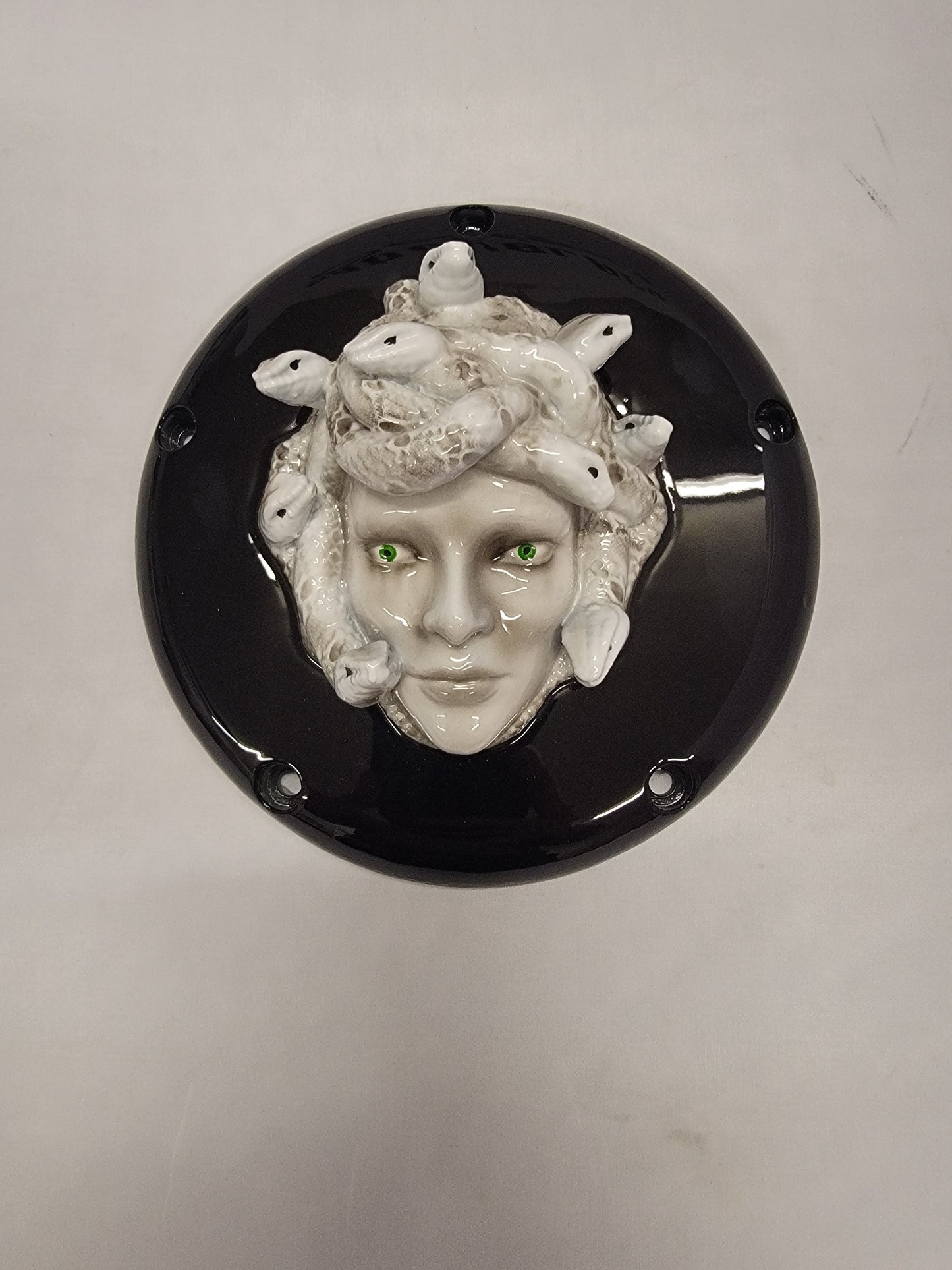 Harley Davidson Derby cover with Medusa