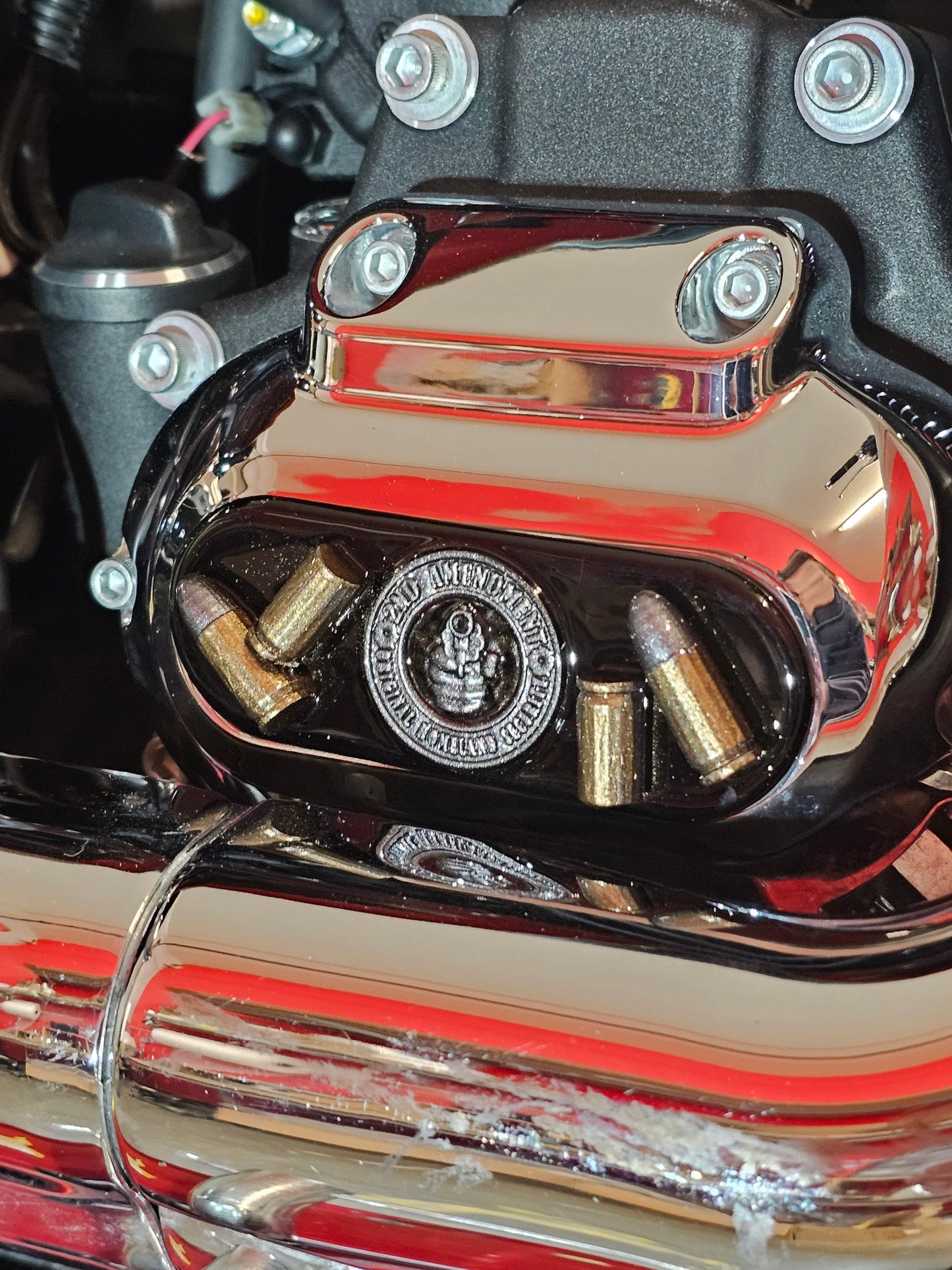 Transmission insert 3D 2ND AMENDMENT THEME