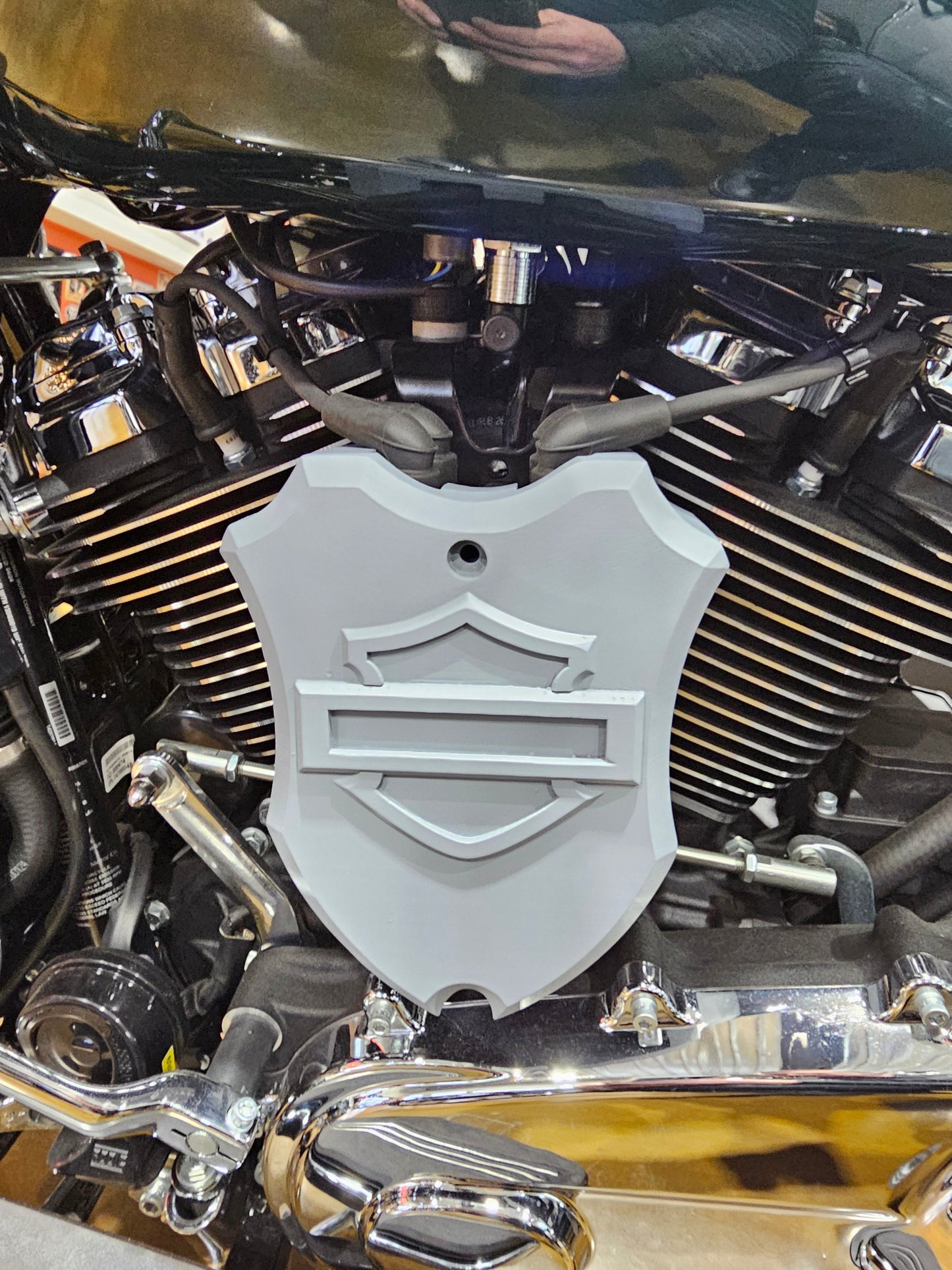 18+ Tattered flag themed Coil Cover