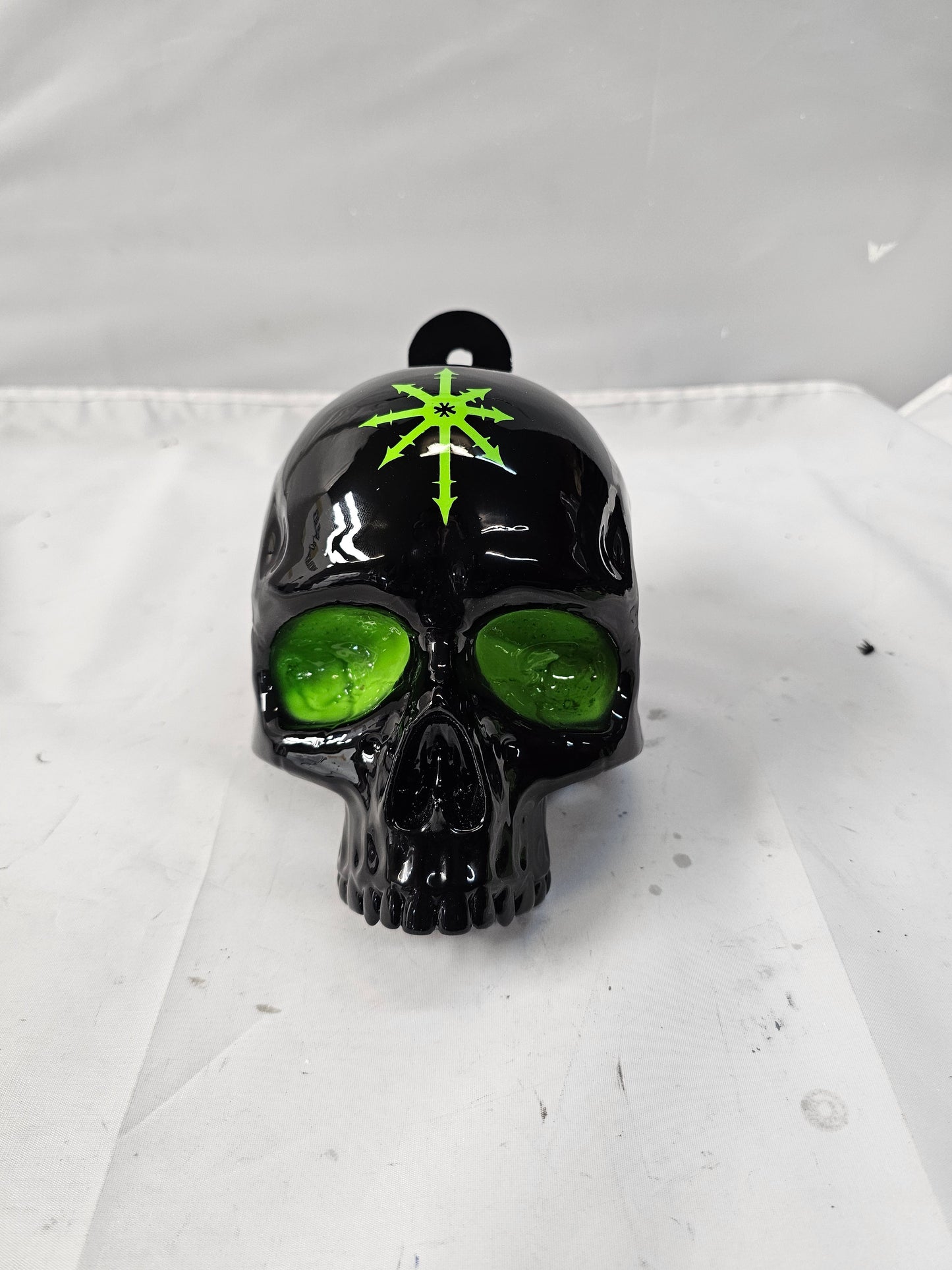 Ancient skull Deathly Hallows symbol horn cover