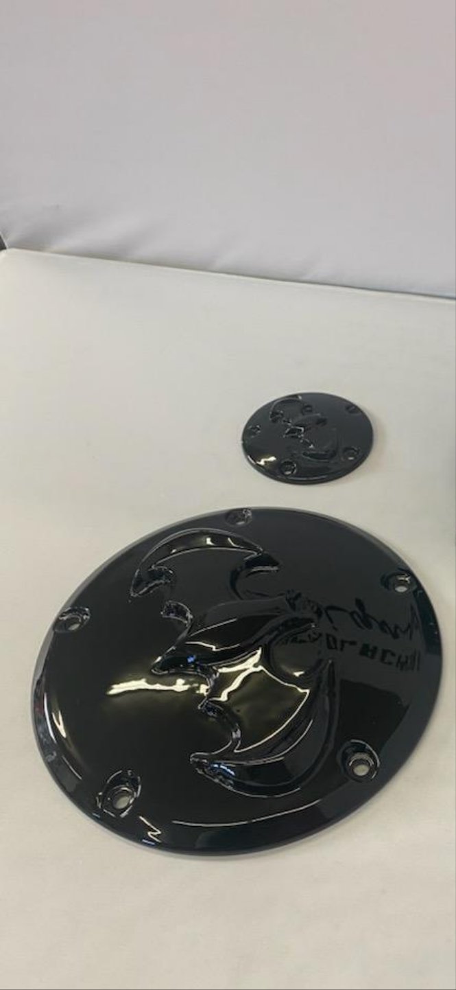 3D Batman Harley Derby cover and points