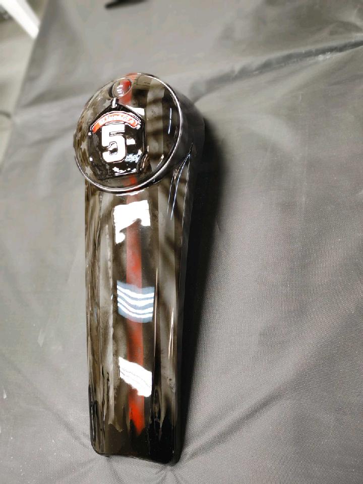 Harley firefighter themes American flag console