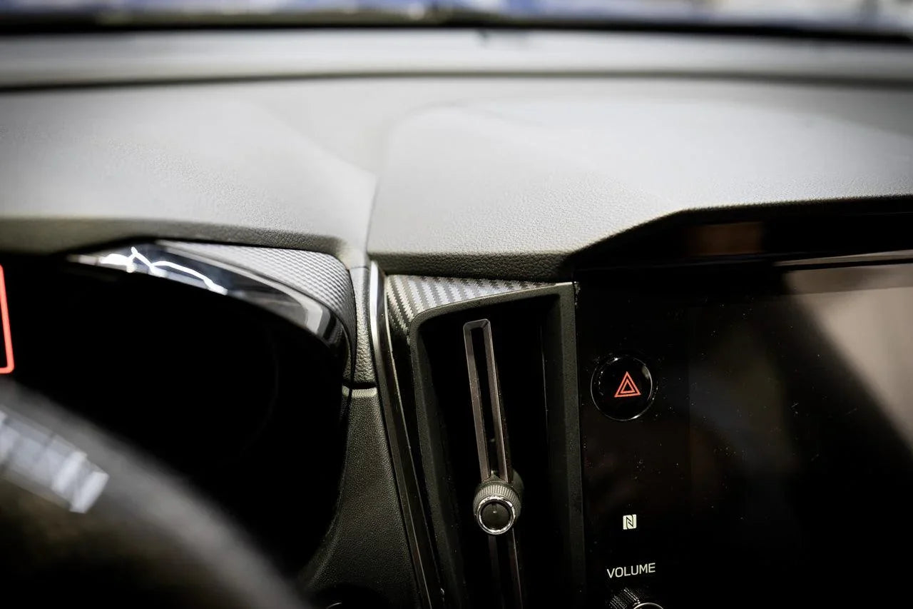 3D Carbon Center AC Vent Outer Trim Overlays - 2022+ WRX