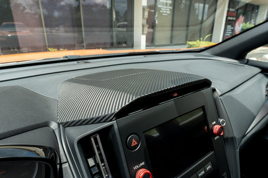 3D Carbon Center Hood Overlay Kit - 2022+ Subaru WRX