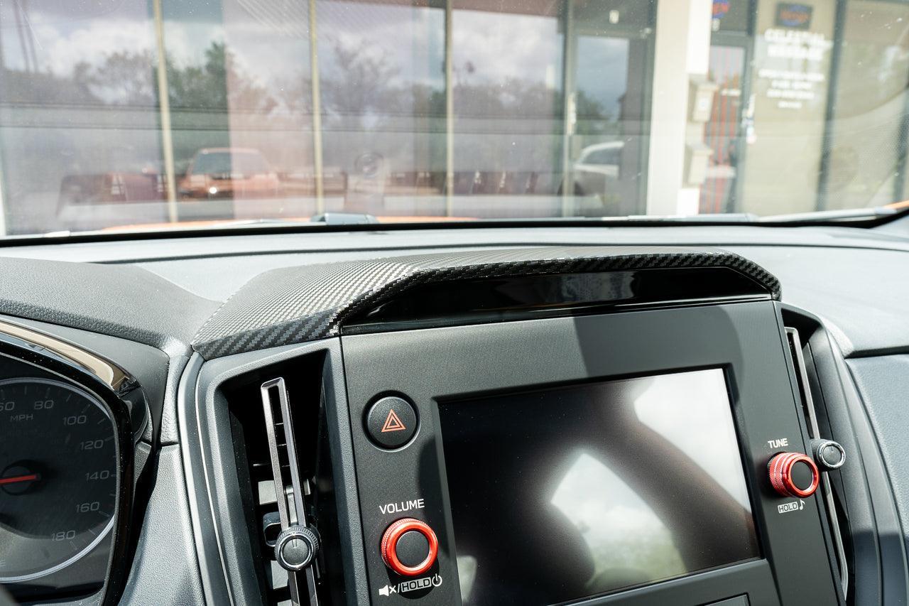 3D Carbon Center Hood Overlay Kit - 2022+ Subaru WRX