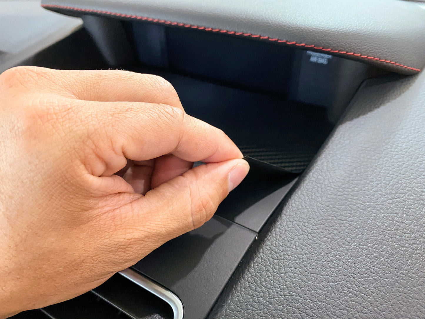 3D Carbon Center Instrument Panel Dash Trim - 2015-2021 WRX / STI