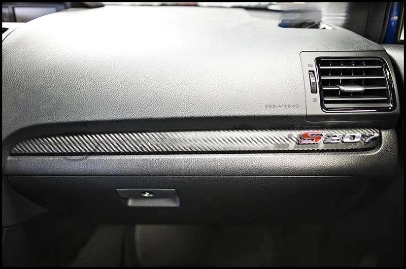3D Carbon Fiber Dash Overlays - 15-21 WRX / STI / 14-18 Forester / 13-17 Crosstrek