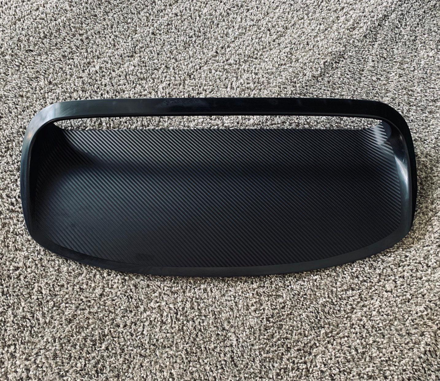 3D Carbon Hood Scoop Overlay fits 2008-2014 WRX / STI