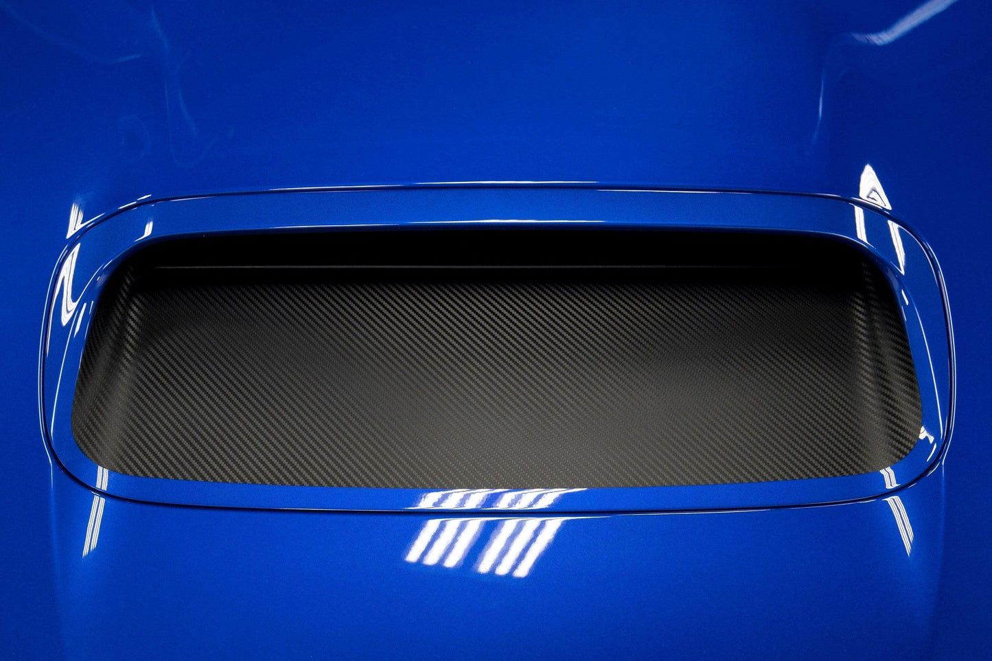 3D Carbon Hood Scoop Overlay fits 2008-2014 WRX / STI