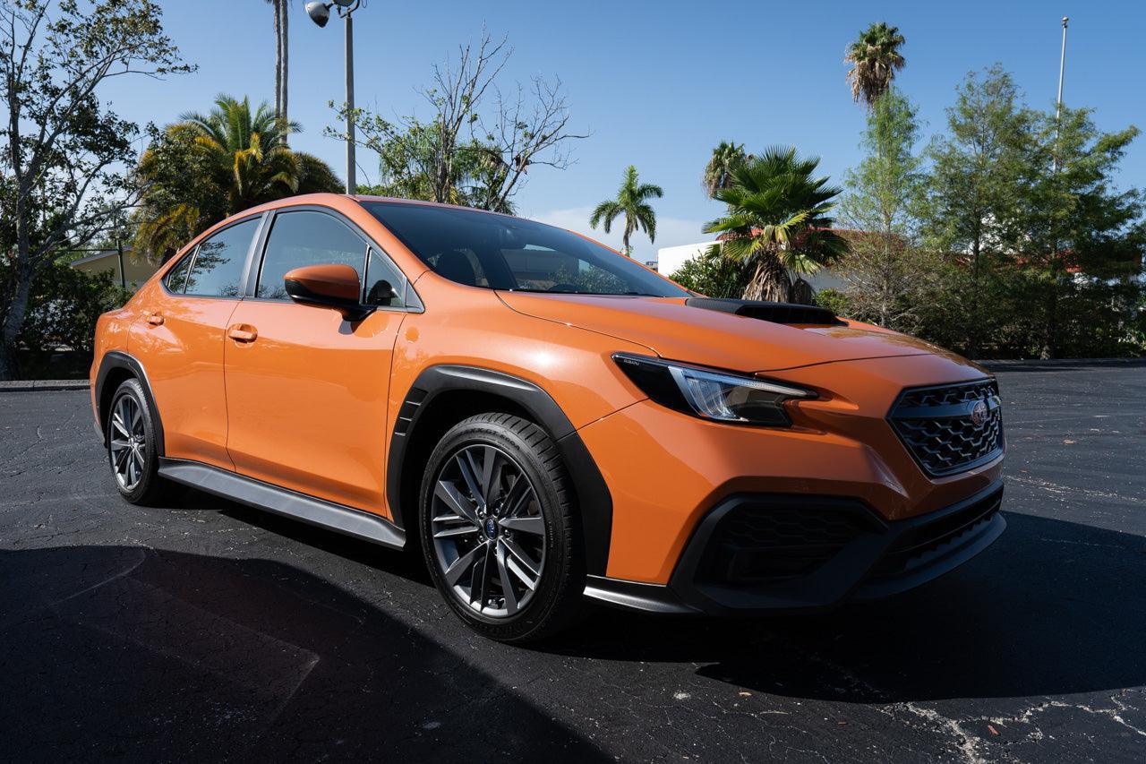 3D Carbon Hood Scoop Overlay - 2022+ Subaru WRX
