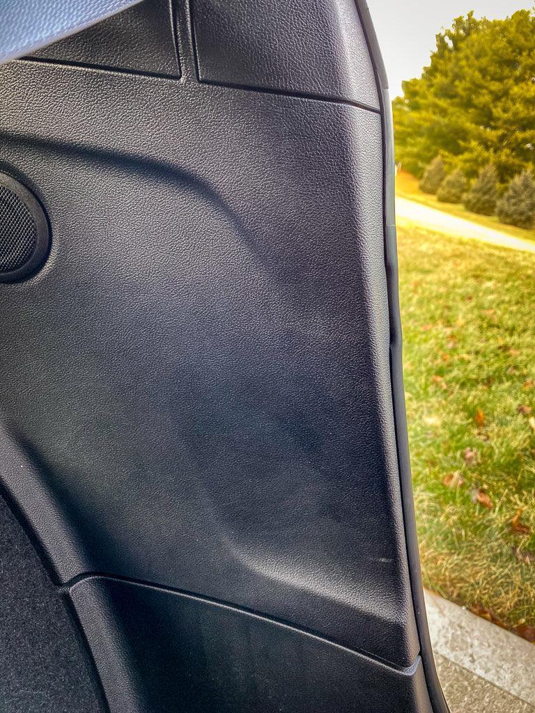 3D Carbon Seatbelt Buckle Panel Scuff Guard - 2020+ Supra