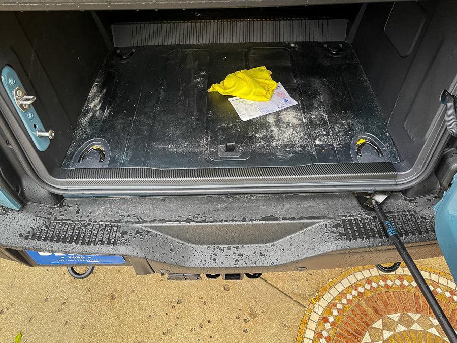 3D Carbon Trunk Trim Overlay / Protector - 2021+ Bronco