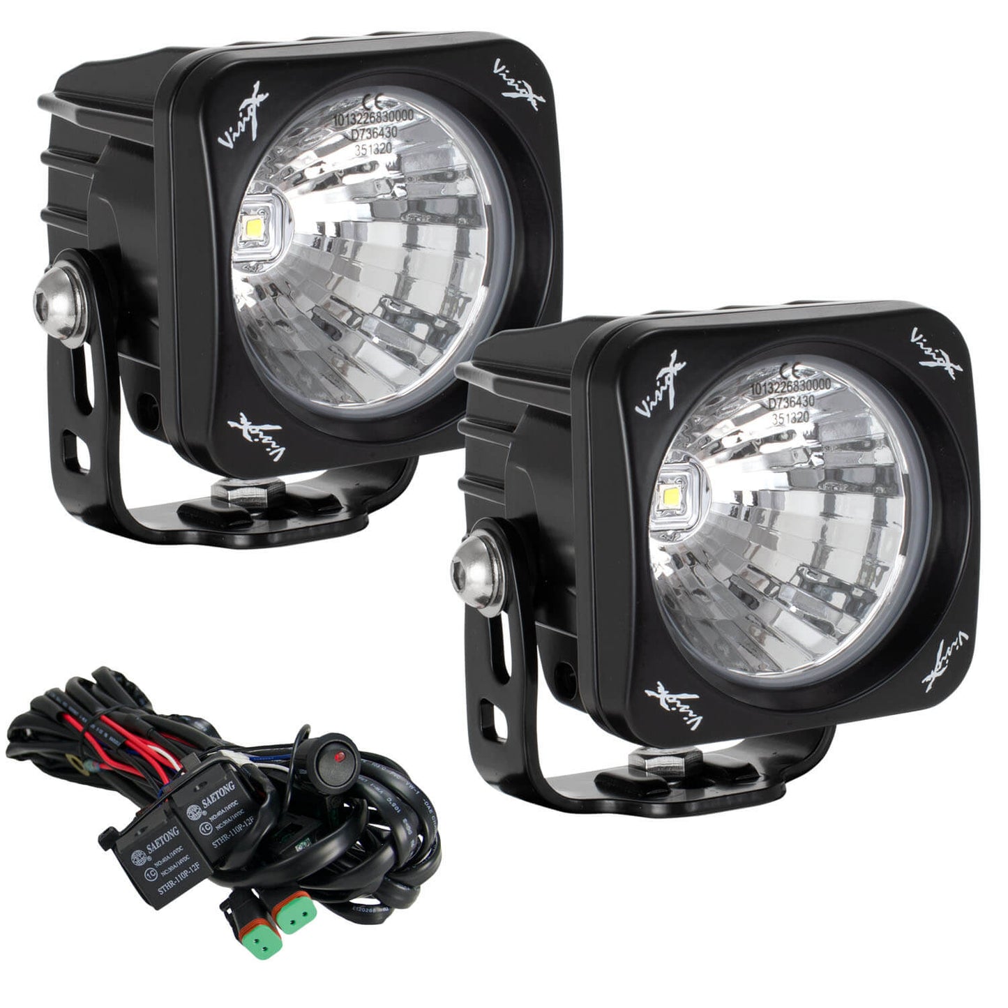 3" Optimus Square 20º Beam LED Light Kit