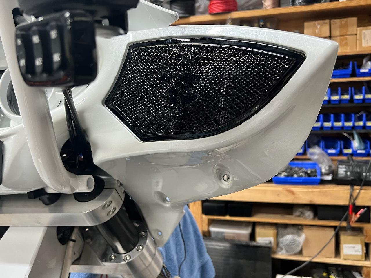 Webbed skull inner Victory grills