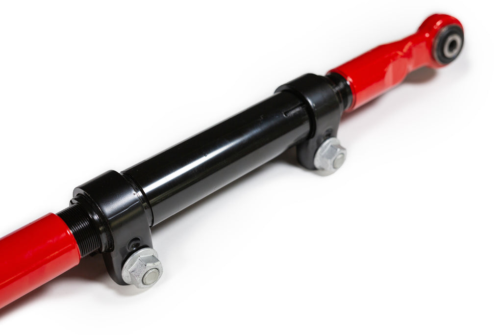 Jeep Rear Adjustable Track Bar Yeti XD Red For 07-18 Wrangler JK Steer Smarts