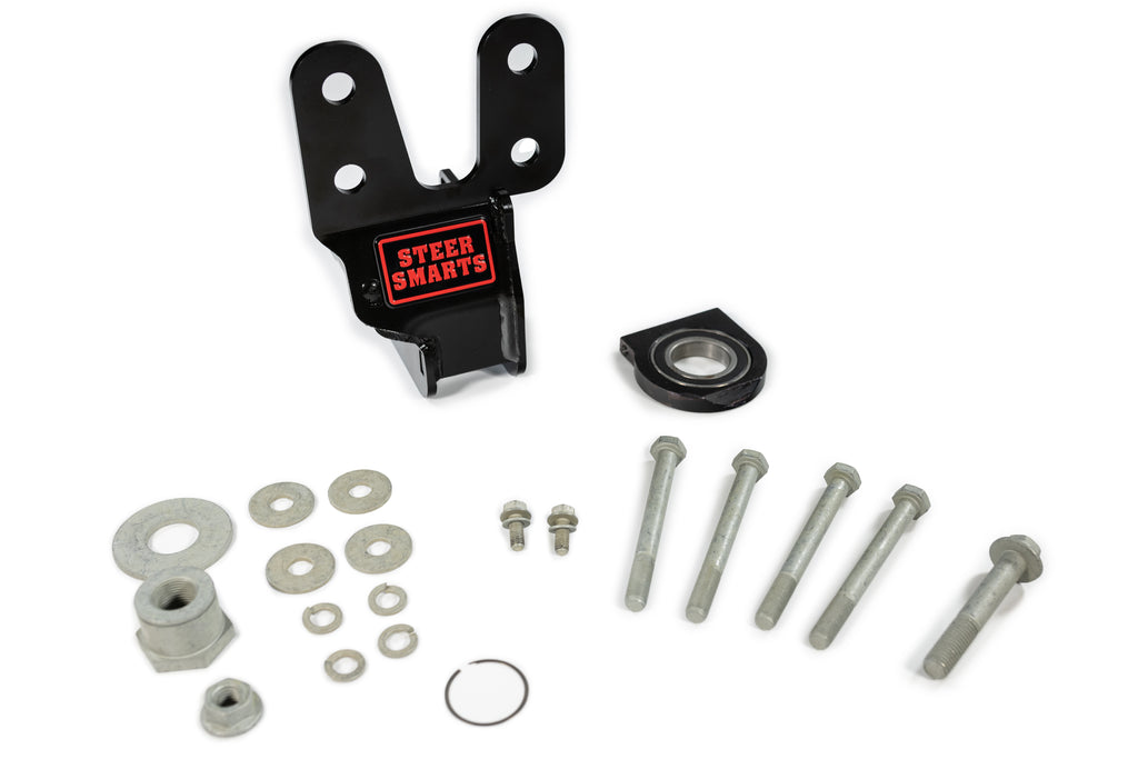 Jeep Sector Shaft Brace with Frame Side Track Bar Reinforcement Bracket  Yeti XD For 07- 18 Wrangler JK/JL/Gladiator JT All Models Steer Smarts