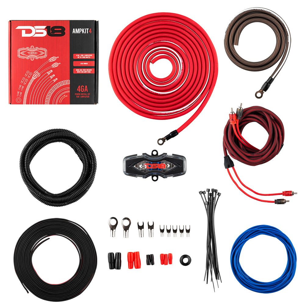 DS18  2015-2020 Ford F-150 Crew and Super Cab Front and Back Doors Speaker Better Upgrade/Replacement Package 1800 Watts