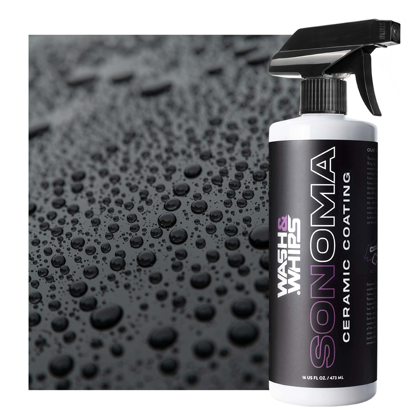 WASH&WHIPS Sonoma Ceramic Finishing Coating Spray - 9H