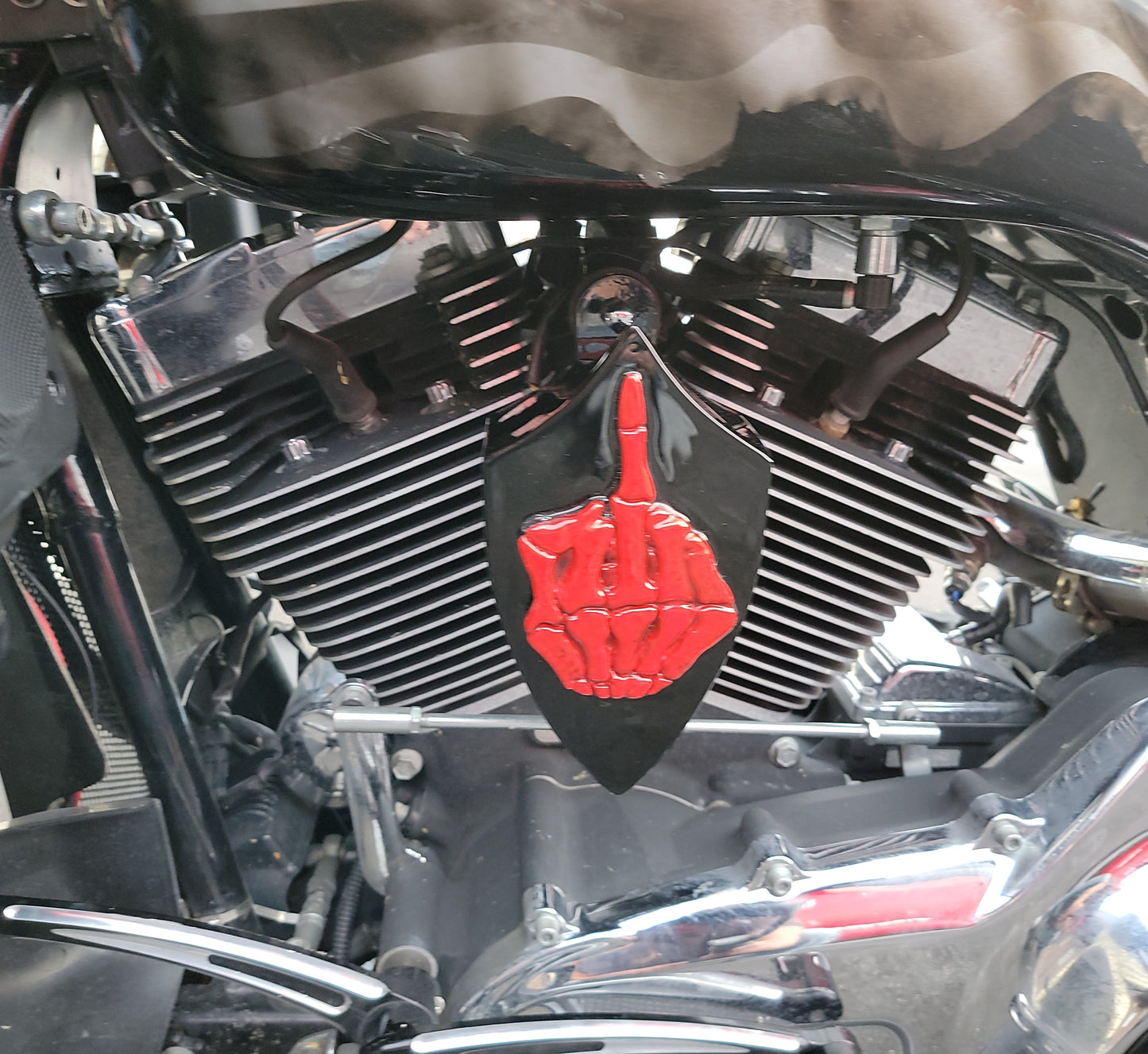 Middle finger Coil Cover