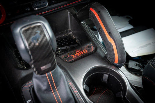 1966 Topographic Shifter Plate (Printed Series + Acrylic) - 2021+ Bronco