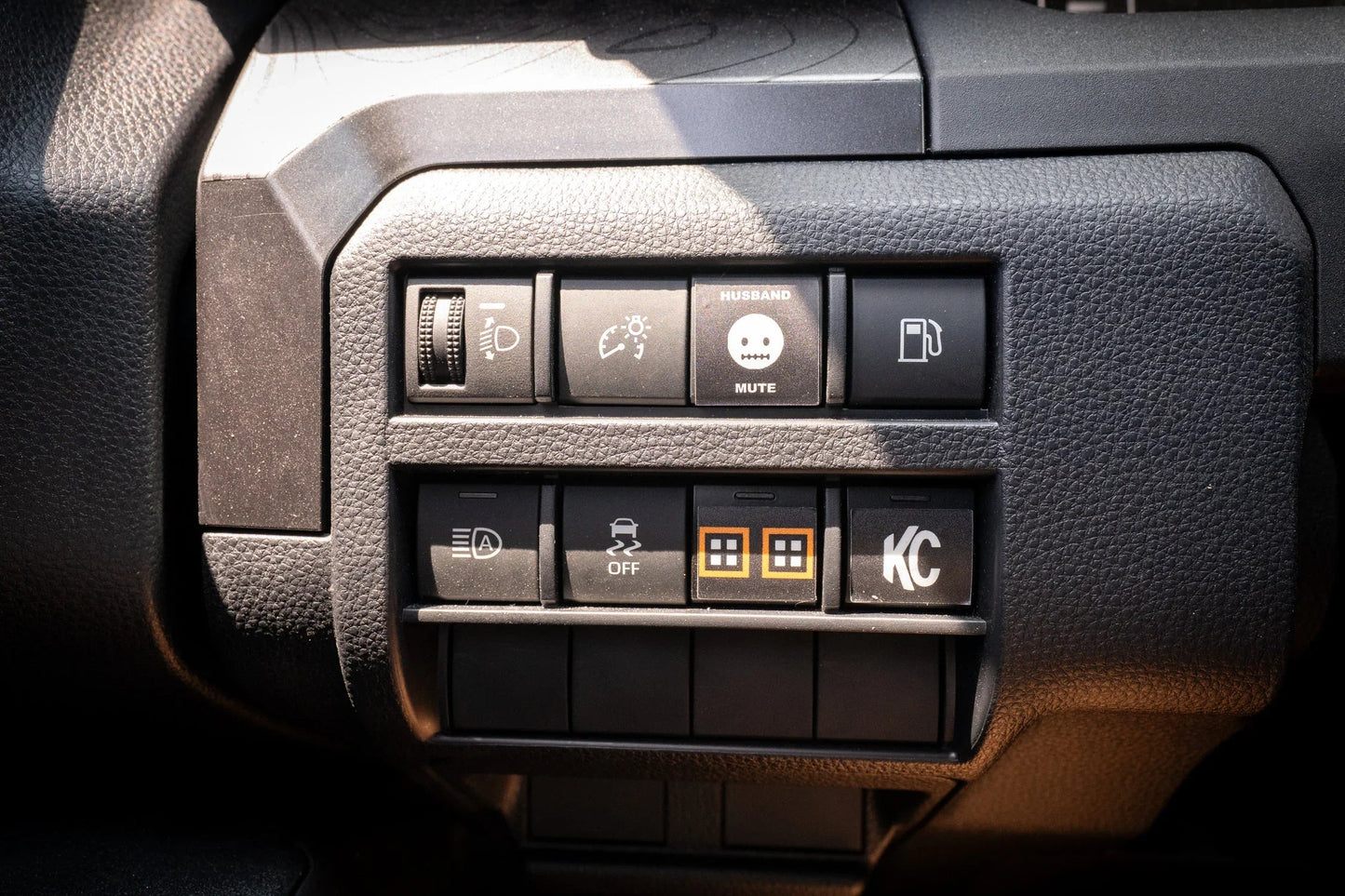 Ejecto Seato Blank Button Overlay - 2024+ Land Cruiser / Tacoma / 2025+ 4Runner