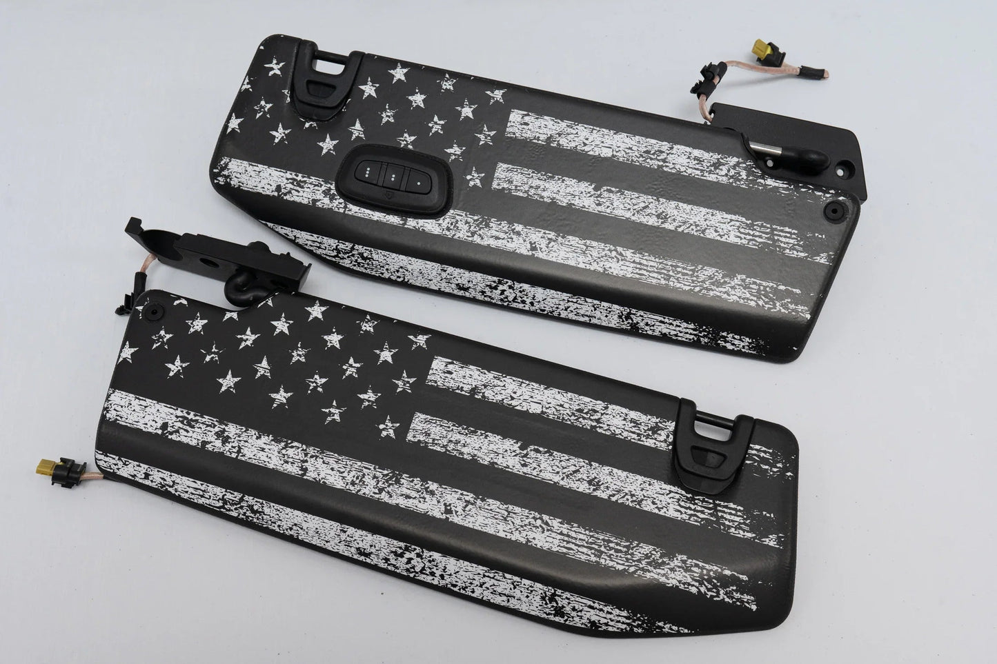 Freedom Series Sun Visor Overlays - 2018+ Wrangler JL / Gladiator JT