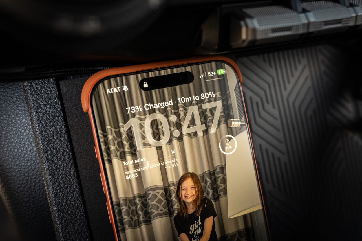 25W Magsafe Wireless Charger Pad for Factory Cubby - 2024+ Tacoma / 2025+ 4Runner