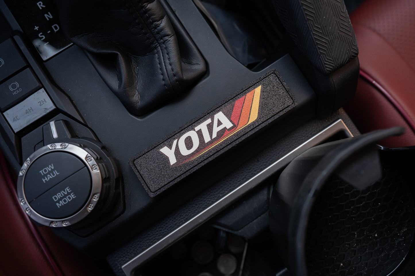 Shifter Trim Blank / Poverty Button Cover Plate - 2024+ Tacoma / 2025+ 4Runner