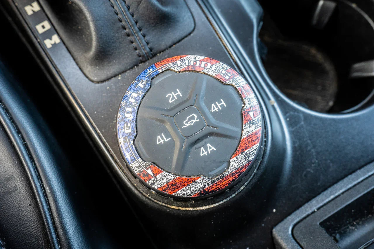 Freedom Series GOAT Mode Dial Ring Overlay - 2021+ Bronco