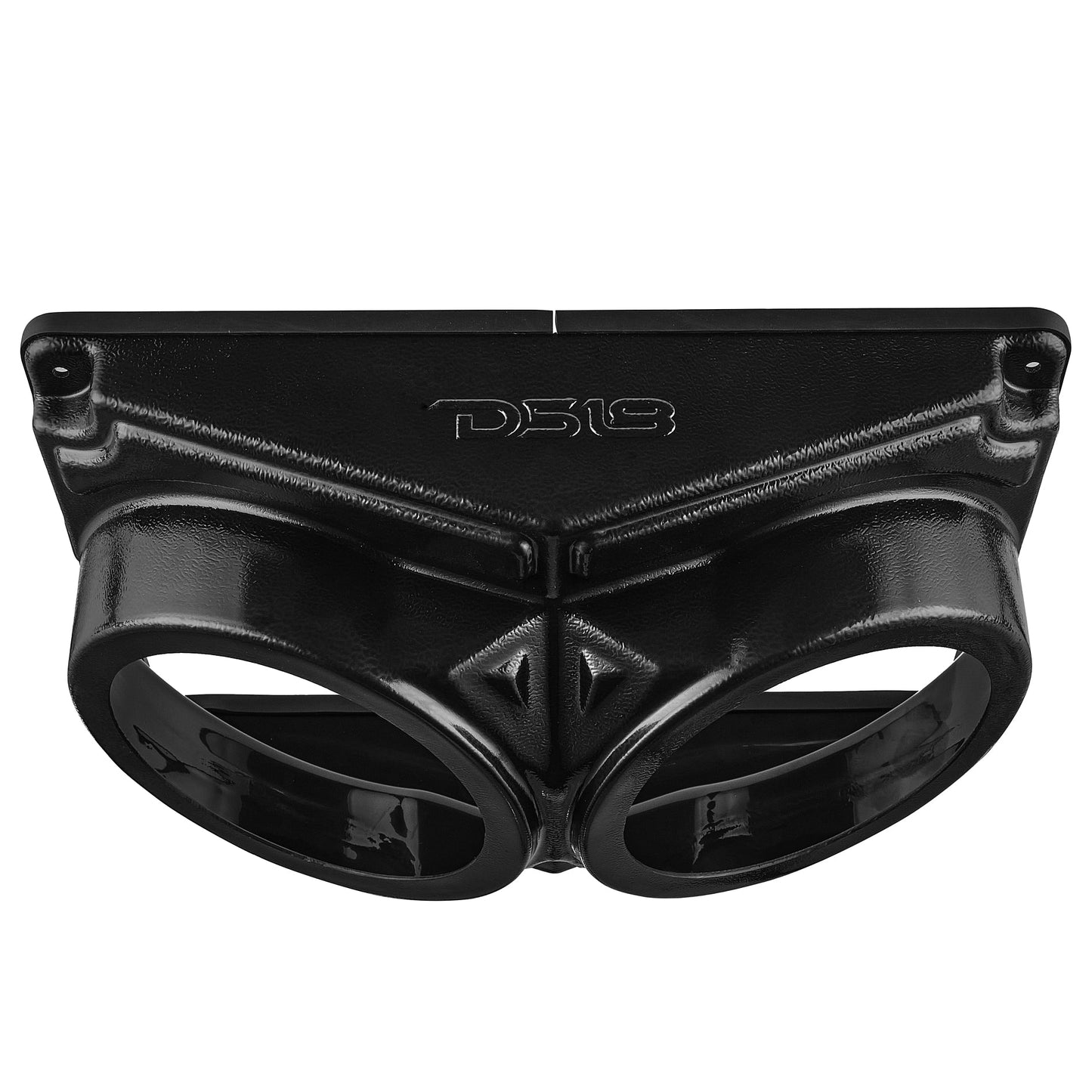 Universal Overhead Flat Mount Pod For Two 6.5” Speakers - Great for ATVs, UTVs, Golf Carts, Boats and more