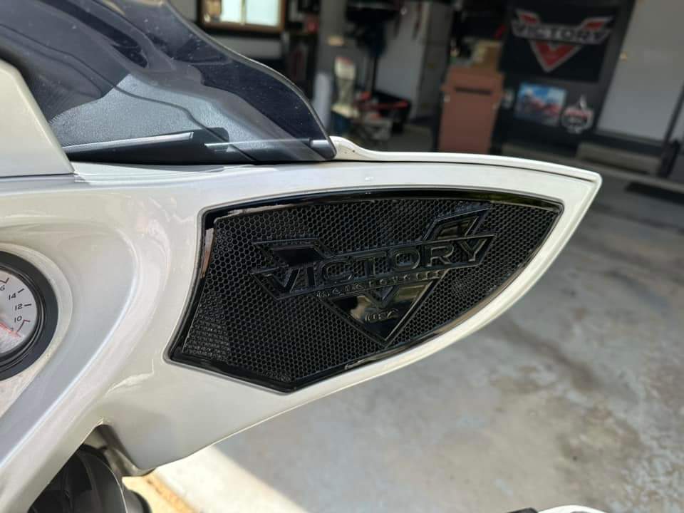 Victory logo inner Victory grills