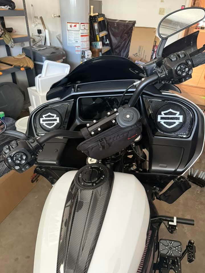 98 to 2024 Road Glide 3D shield speakers grill covers set