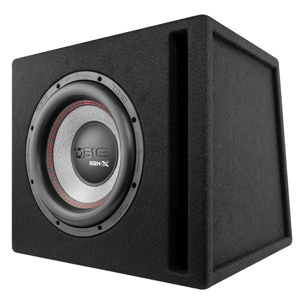 10" Loaded Subwoofer Ported Enclosure With GEN-X104D 400 Watts RMS