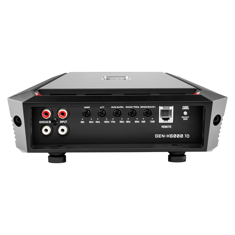 DS18 GEN-X6000.1D Class D 1-Channel Monoblock Amplifier 6000 Watts