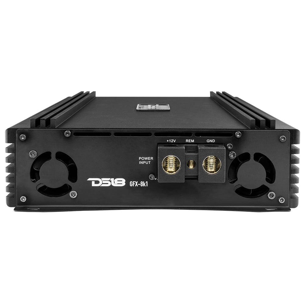PRO 1-Channel Full-Range Class D Amplifier 8000 Watts Rms @ 1-Ohm