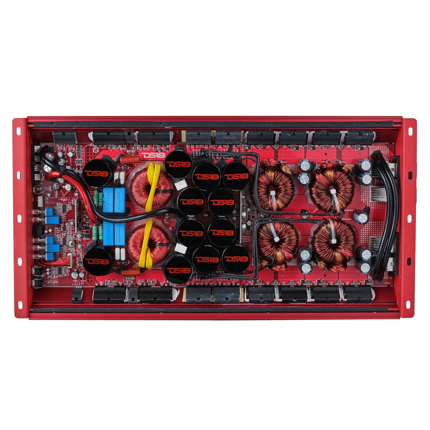 HOOLIGAN KO 1-Channel Amplifier with Voltmeter 8000 Watts Rms @ 1-Ohm Made In Korea