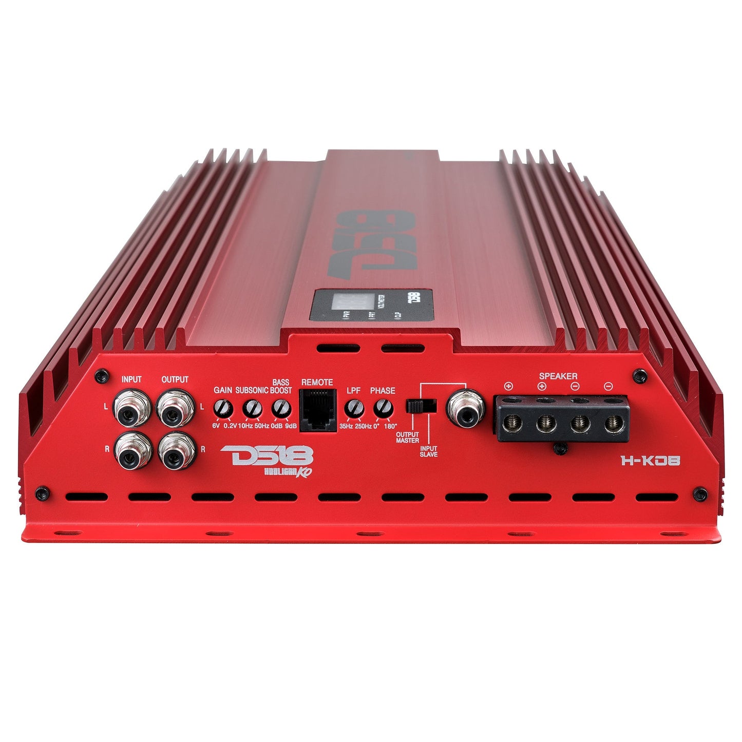HOOLIGAN KO 1-Channel Amplifier with Voltmeter 8000 Watts Rms @ 1-Ohm Made In Korea