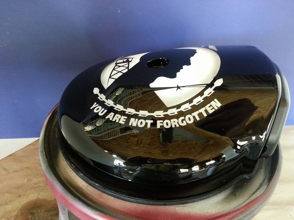 Harley Davidson POW MIA Tribute air cleaner
