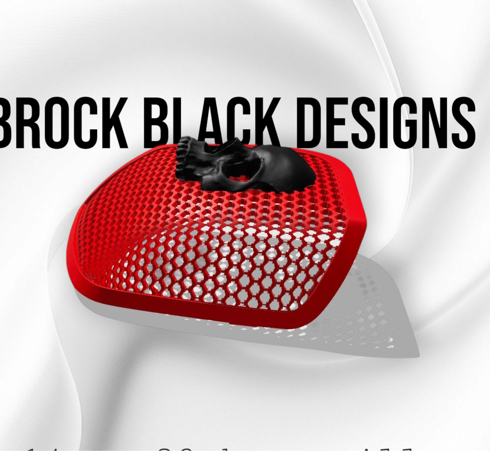 24+ Harley Davidson bag lid Speaker Grill Cover Ancient Skull