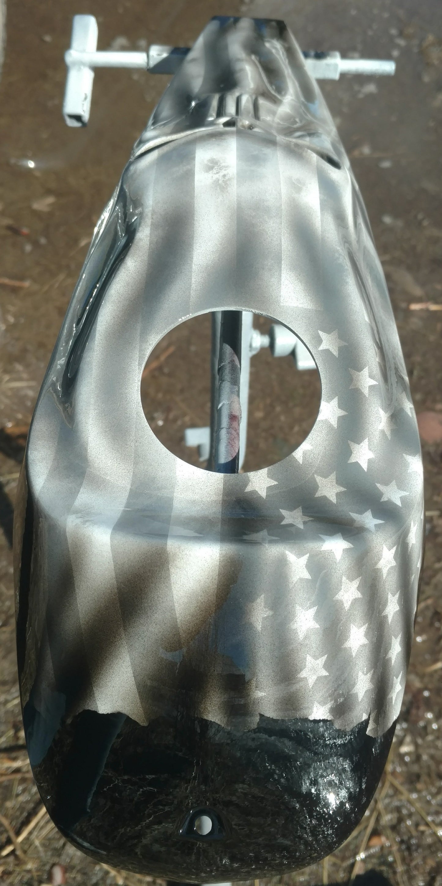 The Punisher flag console