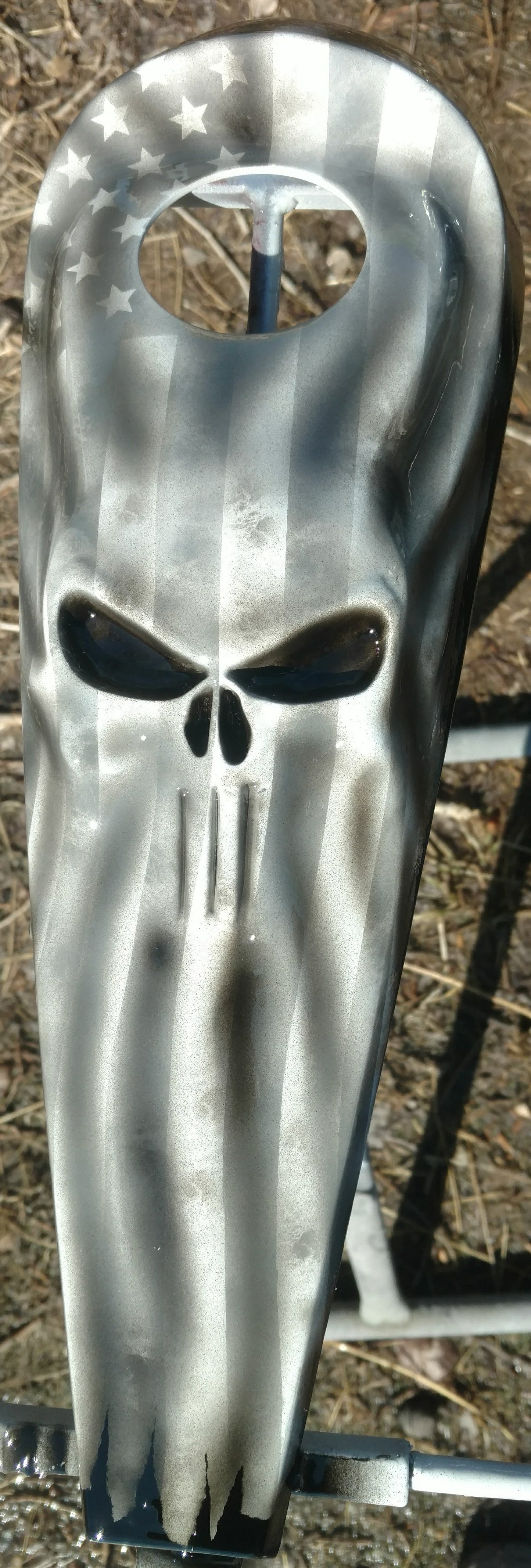 The Punisher flag console