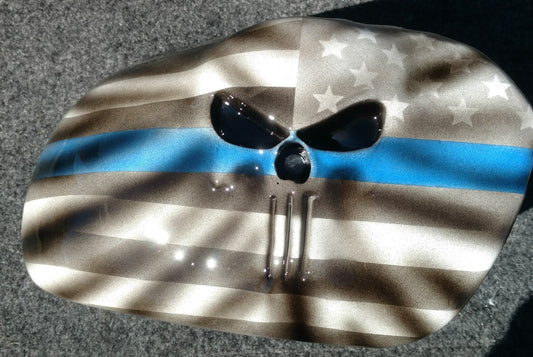 3D Punisher 107 Harley air cleaner