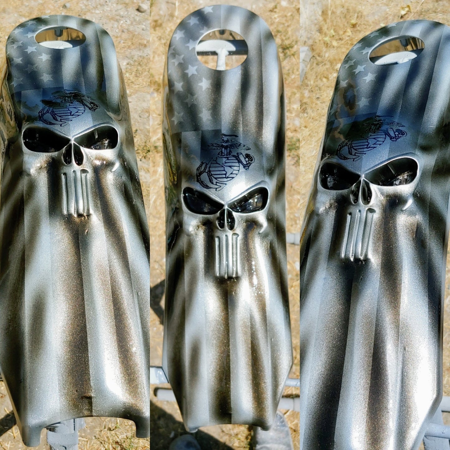 The Punisher flag CVO console