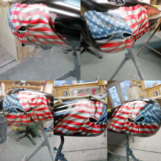 The Punisher tank full color