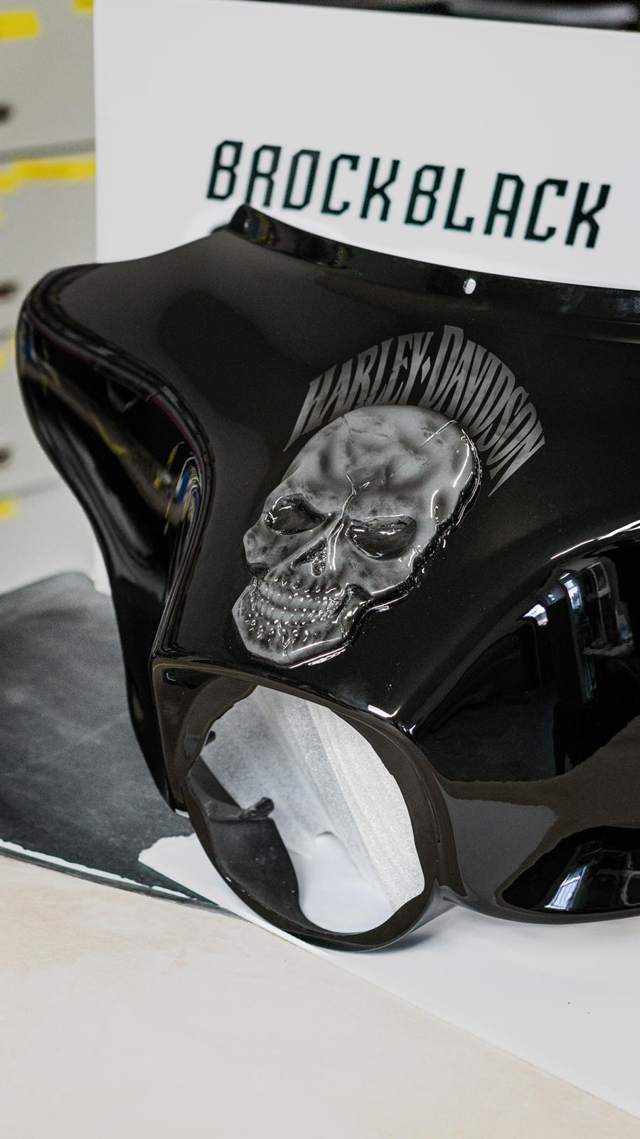Skull fairing batwing