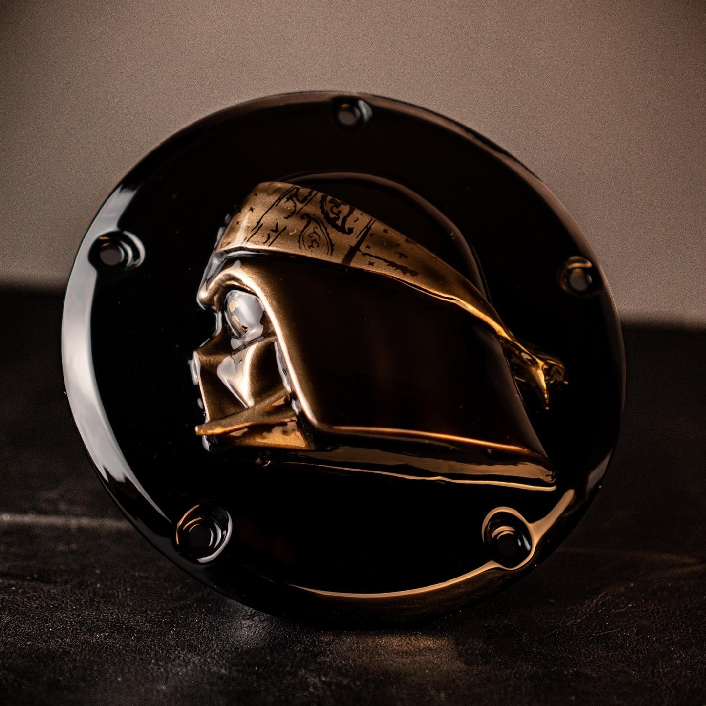 Darth Vader derby cover and deathstar points cover