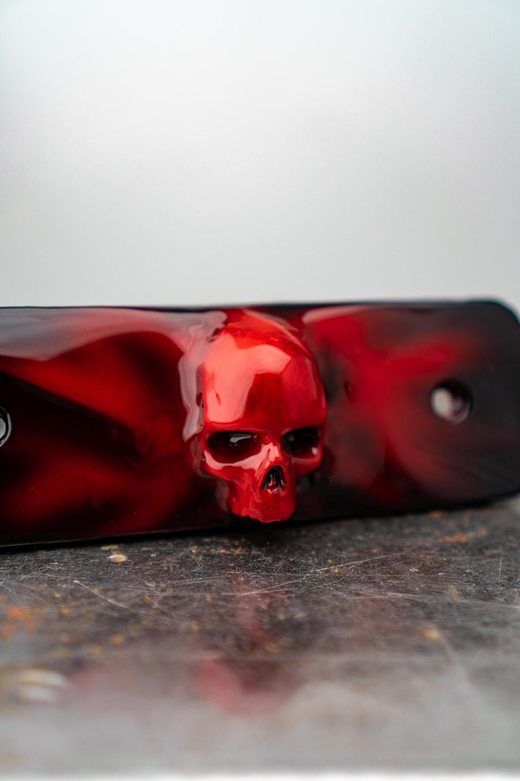 114 & 117 air cleaner insert 3D ancient skull