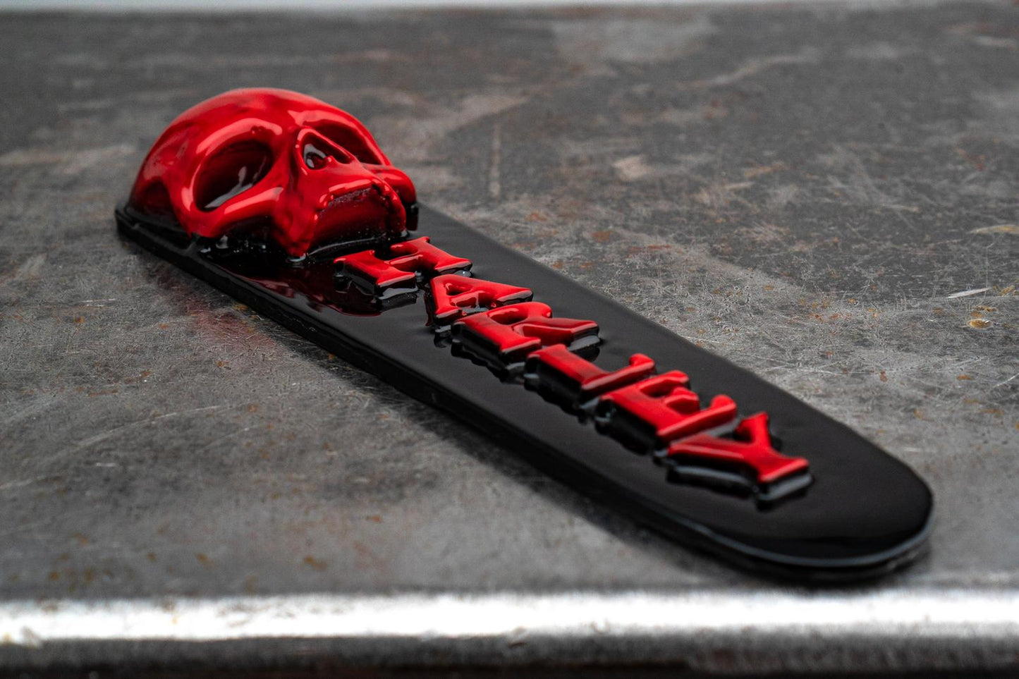 08+ touring console insert 3D ancient skull